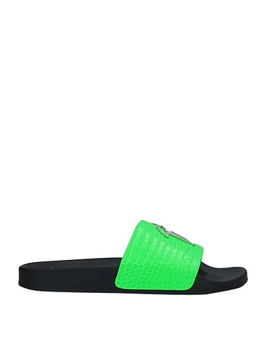 GIUSEPPE ZANOTTI Sandalen Grün Leder