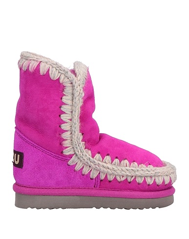 MOU Boots Mauve Sheepskin, Wool