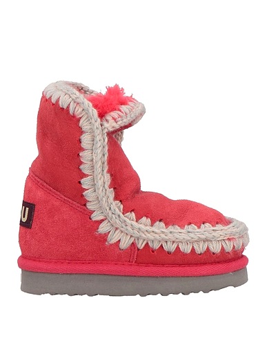 MOU Boots Fuchsia Sheepskin, Wool