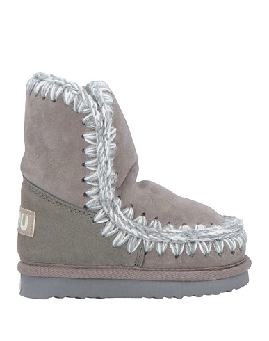 MOU Boots Grey Sheepskin, Wool