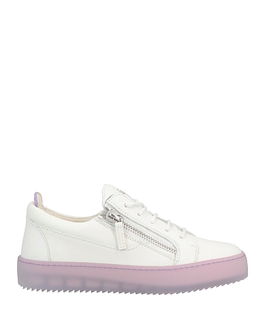 GIUSEPPE ZANOTTI Sneakers White Soft Leather