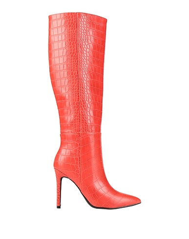 GUESS Boots Rust Textile fibres