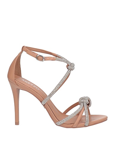 AREZZO Sandalen Hellrosa Gewebefasern
