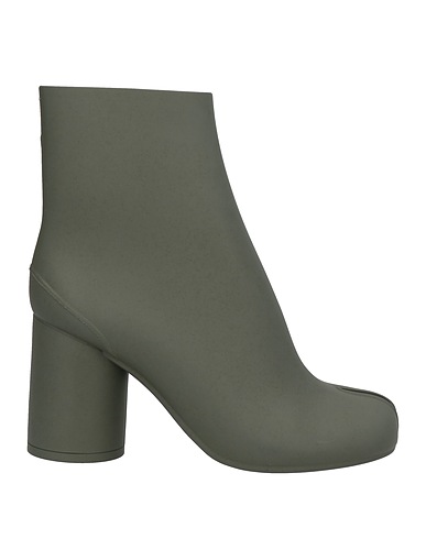 MAISON MARGIELA Ankle boot Military green PVC - Polyvinyl chloride