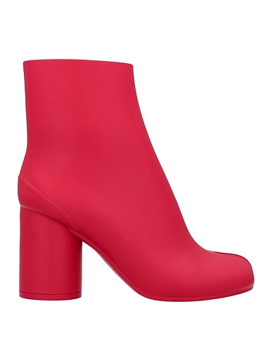 MAISON MARGIELA Ankle boot Red PVC - Polyvinyl chloride