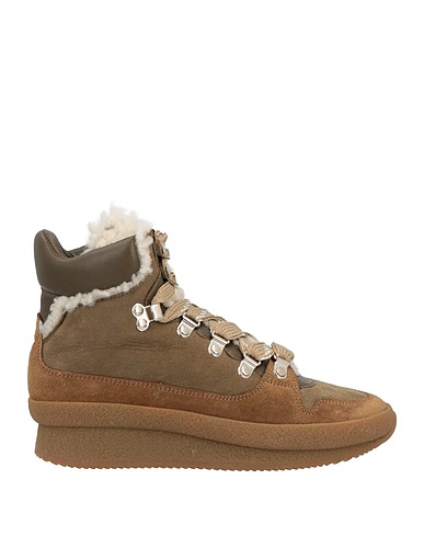 ISABEL MARANT 미들 부츠 밀리터리 그린 100% 가죽