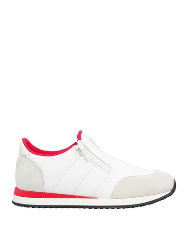 GIUSEPPE ZANOTTI Sneakers Light grey Leather