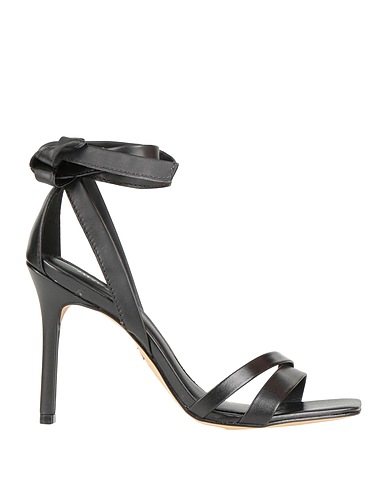AREZZO Sandals Black Goat skin