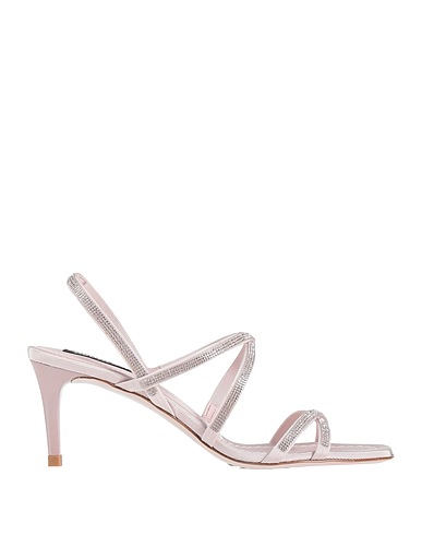 PEDRO GARCÍA Sandals Light pink Textile fibres