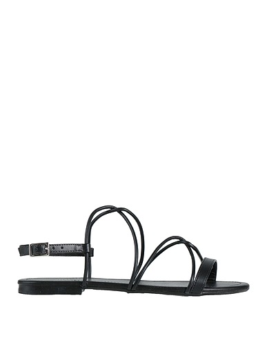 AREZZO Sandals Black Other Fibres