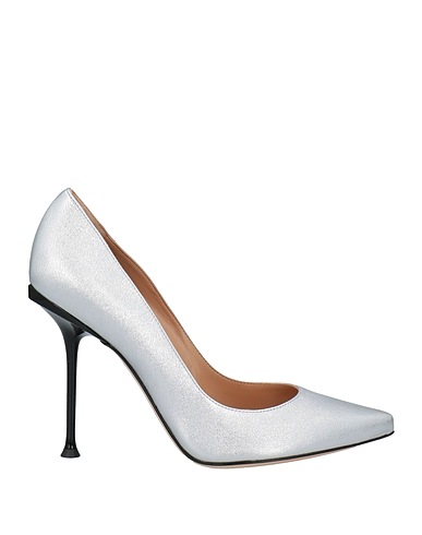 SERGIO ROSSI Pump Silver Leather