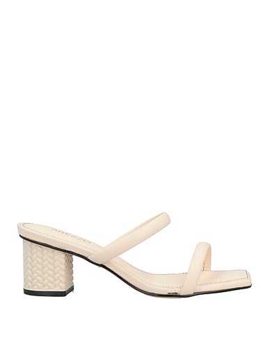 AREZZO Sandals Ivory Textile fibres