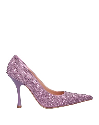 LIU •JO Pump Lilac Textile fibers