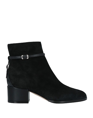 SERGIO ROSSI Ankle boot Black Soft Leather