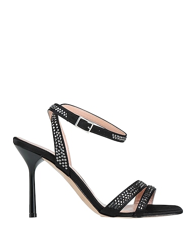 LIU •JO Sandals LEONIE HANNE X LIU •JO Black Textile fibers
