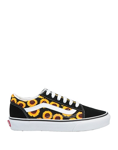 VANS Sneakers JN Old Skool
 Black Soft Leather, Textile fibres