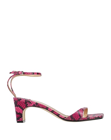 SERGIO ROSSI Sandals GRAZIE SERGIO Fuchsia Soft Leather