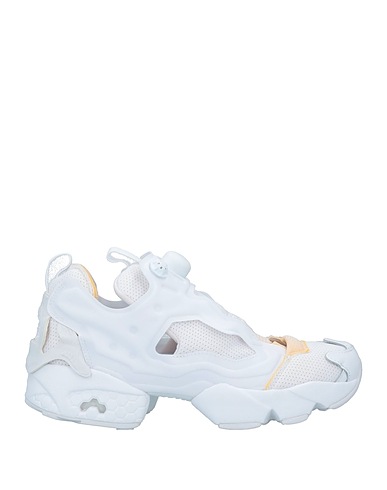 MAISON MARGIELA x REEBOK Sneakers White Textile fibers, Soft Leather