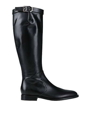 SERGIO ROSSI Boots Black Leather