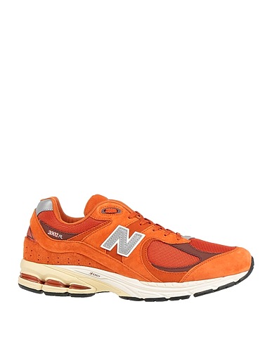 NEW BALANCE Activewear 2002R
 Orange Soft Leather, Textile fibers