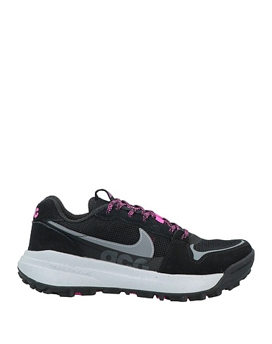 NIKE Sneakers ACG Black Textile fibres, Leather