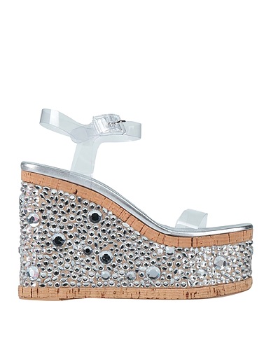 HAUS OF HONEY Sandals Transparent PVC - Polyvinyl chloride
