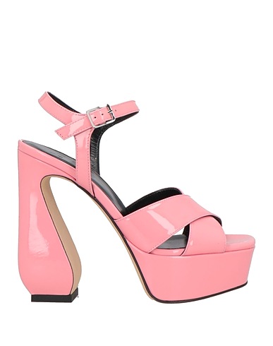 SI ROSSI by SERGIO ROSSI Sandals Pink Soft Leather