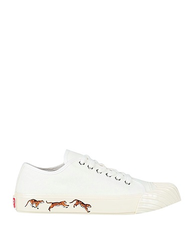KENZO Sneakers Ivory Textile fibers