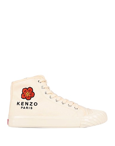 KENZO Sneakers Ivory Textile fibers