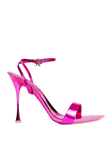 GIANVITO ROSSI Sandals Fuchsia Soft Leather