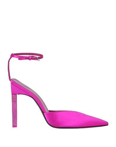 THE ATTICO Court Fuchsia Textile fibres, Soft Leather