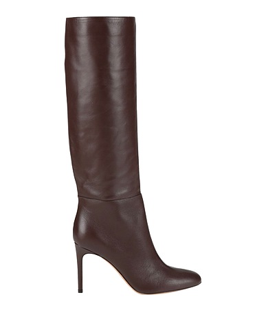 SERGIO ROSSI Boots Dark brown Leather
