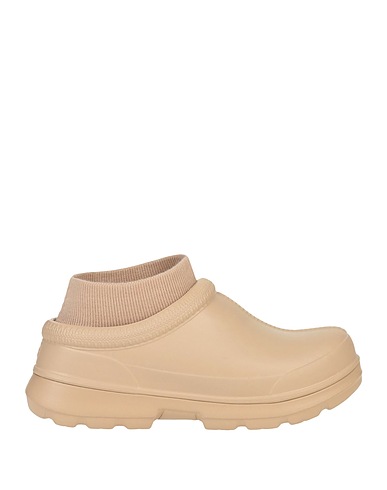 UGG Mules et sabots Beige Caoutchouc, Fibres textiles