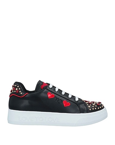 GAI MATTIOLO Sneakers Black Textile fibres