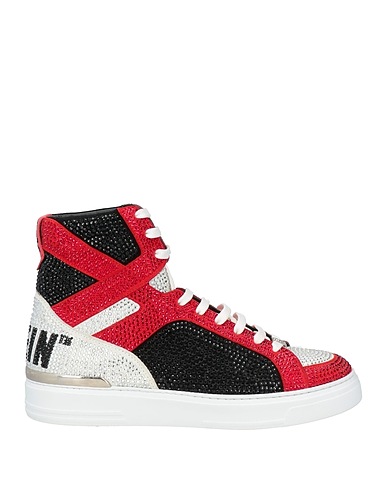 PHILIPP PLEIN Sneakers Red Leather