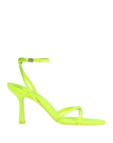 ALEXANDER WANG Sandals Yellow Textile fibers