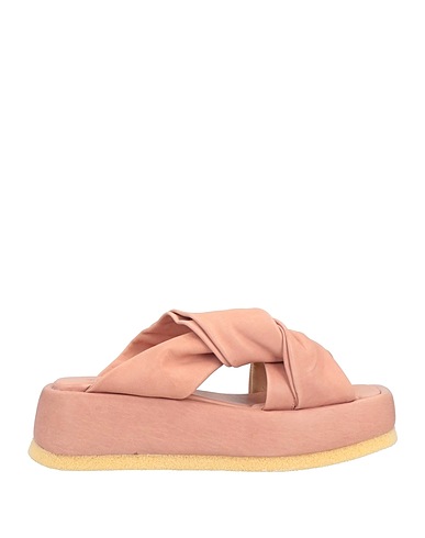 1725.A Sandals Antique rose Soft Leather
