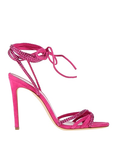 PARIS TEXAS Sandalen Fuchsia Leder