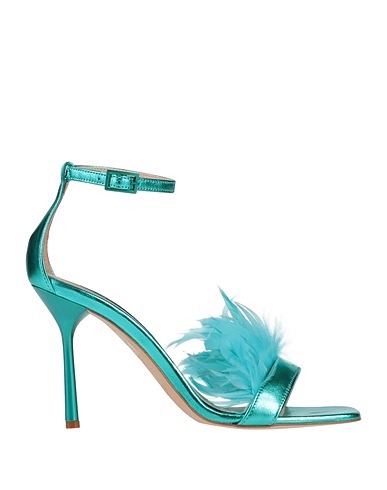 LIU •JO Sandals LEONIE HANNE X LIU •JO Turquoise Soft Leather