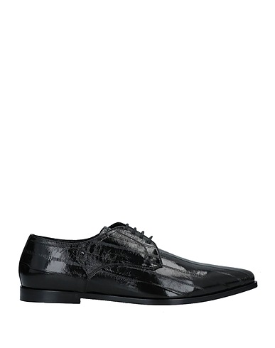 DOLCE&GABBANA Schnürschuhe Schwarz Aalhaut