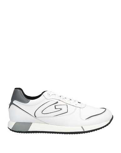 ALBERTO GUARDIANI Sneakers White Textile fibres