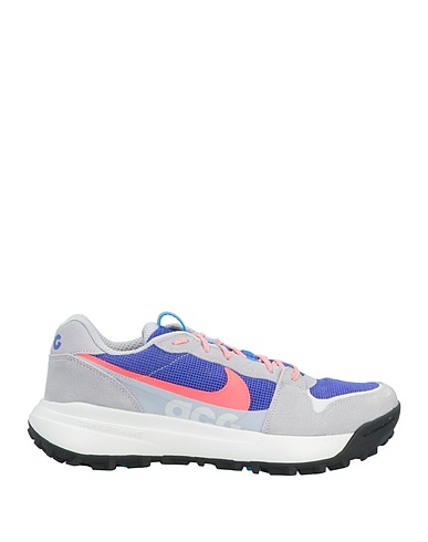 NIKE Sneakers ACG Purple Textile fibers, Leather