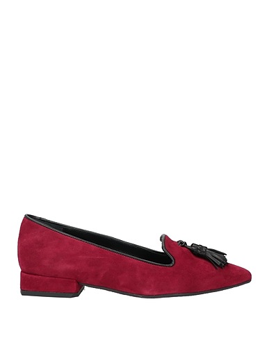 LORENZO MARI Mocassino Bordeaux Pelle