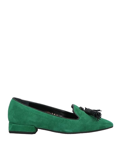 LORENZO MARI Mocassino Verde Pelle