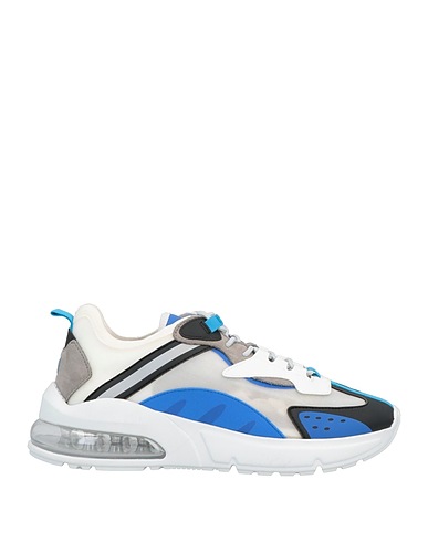 D.A.T.E. Sneakers White Soft Leather, Textile fibers