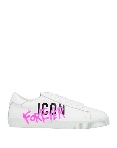 DSQUARED2 Sneakers Bianco Pelle di vitello