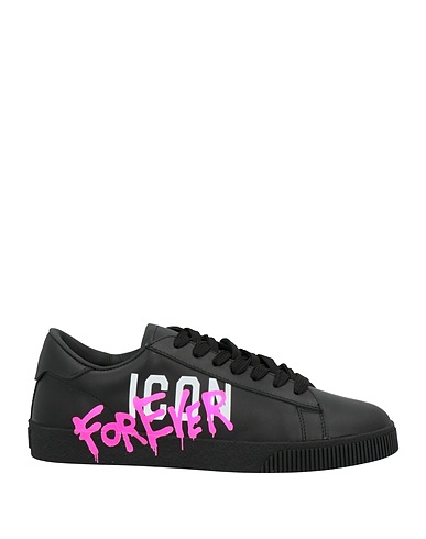 DSQUARED2 Sneakers Black Calfskin