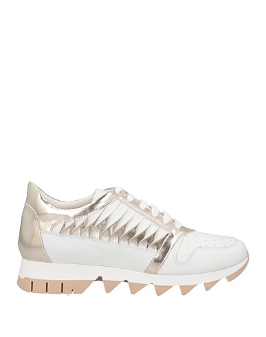 BRUGLIA Sneakers Platino Pelle di vitello