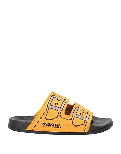 MARNI Sandali Mandarino Fibre tessili