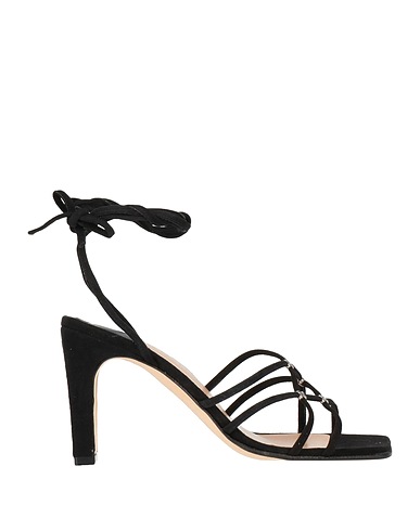SERGIO ROSSI Sandals GRAZIE SERGIO Black Leather